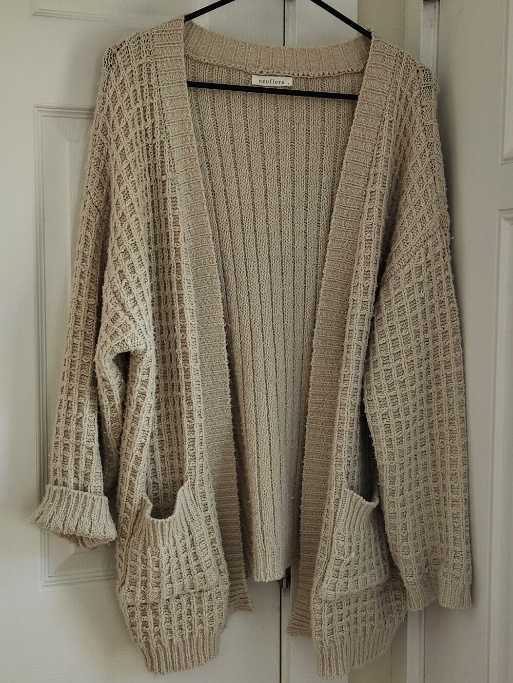 Open Front Knit Cardigan
